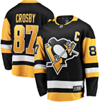 Choea P.Penguins #87 Sidney Crosby Black Captain Patch Home Breakaway Jerseys