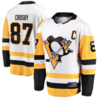 Choea P.Penguins #87 Sidney Crosby White Breakaway Jerseys