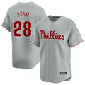 Choea P.Phillies #28 Alec Bohm Player Gray Home Limited Stitched Jerseys