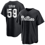 Choea P.Phillies #59 Jhoan Duran Player Black Alt Fashion Home Game Stitched Jerseys