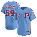 Choea P.Phillies #59 Jhoan Duran Player Light Blue Home Limited Stitched Jerseys