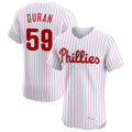 Choea P.Phillies #59 Jhoan Duran Player White Home Limited Elite Stitched Jerseys