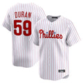 Choea P.Phillies #59 Jhoan Duran Player White Home Limited Stitched Jerseys