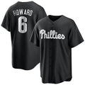 Choea P.Phillies #6 Ryan Howard Player Black Alt Fashion Home Game Stitched Jerseys