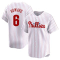 Choea P.Phillies #6 Ryan Howard Player White Home Limited Stitched Jerseys