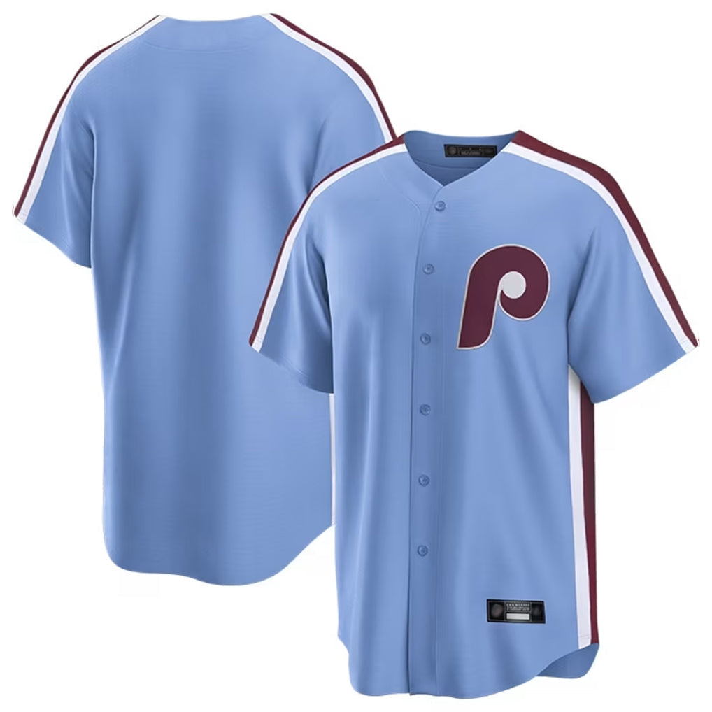 Choea P.Phillies Blank Player Light Blue Home Limited Stitched Jerseys