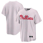 Choea P.Phillies Blank Player White Home Limited Game Stitched Jerseys