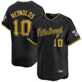 Choea P.Pirates #10 Bryan Reynolds Player Black Alt Home Limited Stitched Jerseys