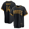 Choea P.Pirates #14 Joey Bart Player Black 2026 City Connect Home Game Stitched Jerseys
