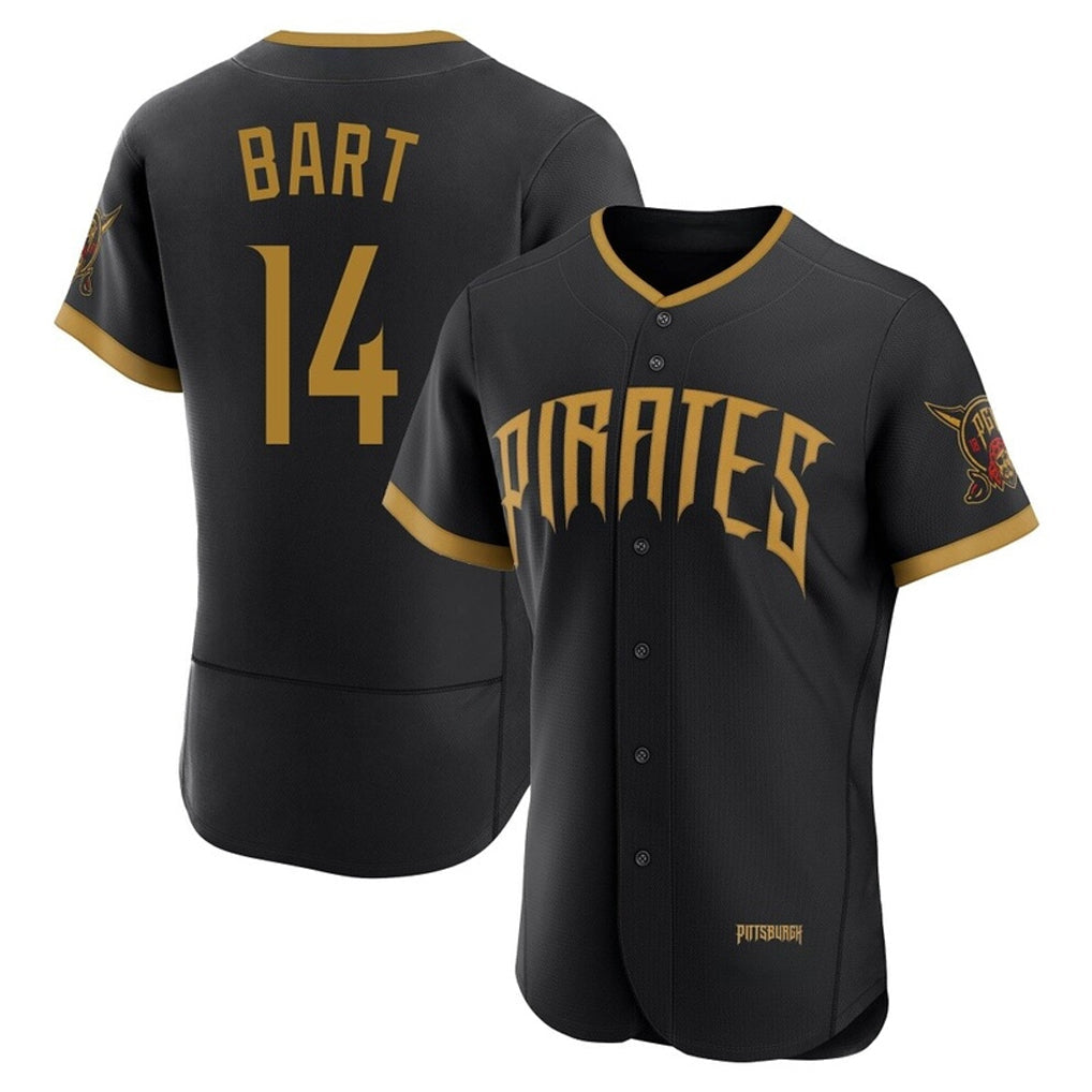 Choea P.Pirates #14 Joey Bart Player Black 2026 City Connect Home Limited Elite Stitched Jerseys