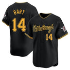 Choea P.Pirates #14 Joey Bart Player Black Alt Home Limited Stitched Jerseys