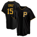 Choea P.Pirates #15 Oneil Cruz Player Black Alternate 2025 Home Game Stitched Jerseys