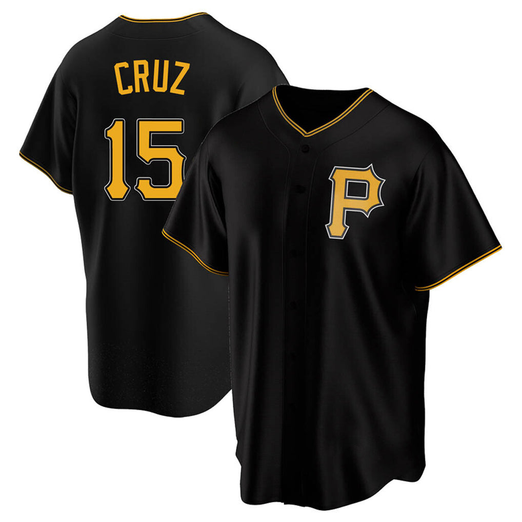 Choea P.Pirates #15 Oneil Cruz Player Black Alternate 2025 Home Game Stitched Jerseys