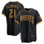 Choea P.Pirates #21 Roberto Clemente Player Black 2026 City Connect Home Limited Stitched Jerseys