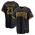 Choea P.Pirates #23 Mitch Keller Player Black 2026 City Connect Home Game Stitched Jerseys