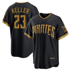 Choea P.Pirates #23 Mitch Keller Player Black 2026 City Connect Home Game Stitched Jerseys