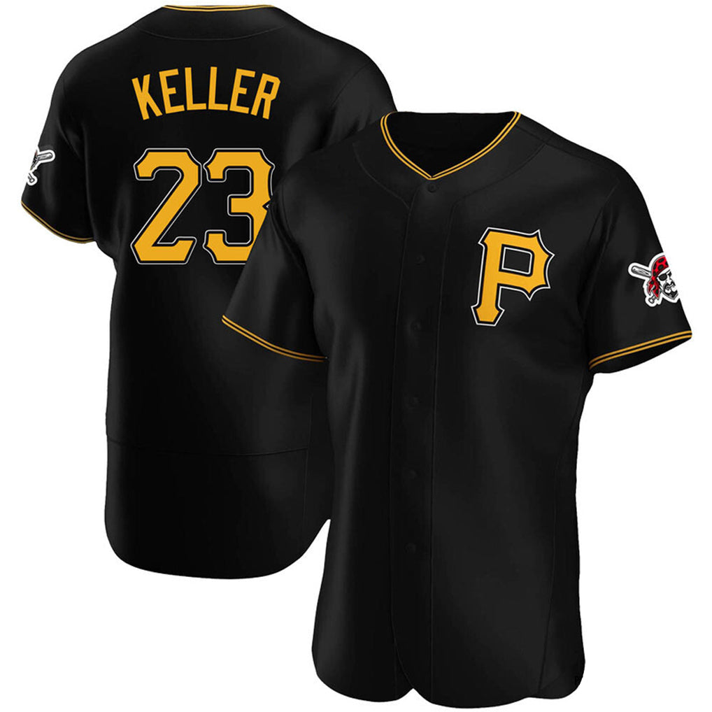 Choea P.Pirates #23 Mitch Keller Player Black Home Limited Elite Stitched Jerseys