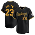 Choea P.Pirates #23 Mitch Keller Player Black Home Limited Stitched Jerseys