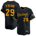 Choea P.Pirates #29 Ryan O'Hearn Player Black Alt Home Limited Stitched Jerseys