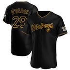 Choea P.Pirates #29 Ryan O?¡®Hearn Player Black Home Limited Elite Stitched Jerseys