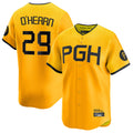Choea P.Pirates #29 Ryan O?¡®Hearn Player Gold City Connect Home Limited Stitched Jerseys