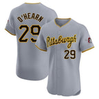 Choea P.Pirates #29 Ryan O?¡®Hearn Player Gray Road Home Limited Elite Stitched Jerseys