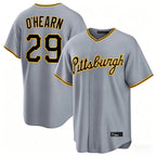 Choea P.Pirates #29 Ryan O?¡®Hearn Player Gray Road Home Limited Game Stitched Jerseys