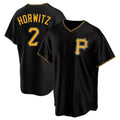 Choea P.Pirates #2 Spencer Horwitz Player Black Alternate 2025 Home Game Stitched Jerseys