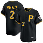 Choea P.Pirates #2 Spencer Horwitz Player Black Alternate Limited Game Stitched Jerseys