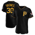 Choea P.Pirates #30 Paul Skenes Player Black Alternate 2025 Home Limited Elite Stitched Jerseys