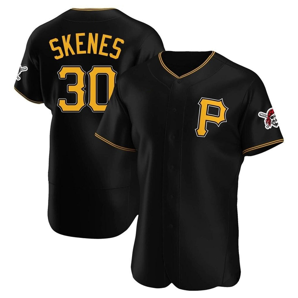 Choea P.Pirates #30 Paul Skenes Player Black Alternate 2025 Home Limited Elite Stitched Jerseys