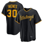 Choea P.Pirates #30 Paul Skenes Player Black Home Game Stitched Jerseys