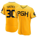 Choea P.Pirates #30 Paul Skenes Player Gold City Connect Home Limited Elite Stitched Jerseys