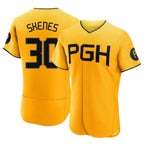 Choea P.Pirates #30 Paul Skenes Player Gold City Connect Home Limited Elite Stitched Jerseys