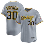 Choea P.Pirates #30 Paul Skenes Player Gray Road Home Limited Stitched Jerseys