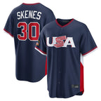 Choea P.Pirates #30 Paul Skenes Player Navy USA 2026 World Classic Home Limited Stitched Jerseys