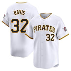 Choea P.Pirates #32 Henry Davis Player White Home Limited Stitched Jerseys