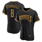 Choea P.Pirates #8 Willie Stargell Player Black 2026 City Connect Home Limited Elite Stitched Jerseys