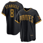 Choea P.Pirates #8 Willie Stargell Player Black 2026 City Connect Home Limited Stitched Jerseys