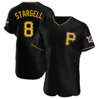 Choea P.Pirates #8 Willie Stargell Player Black Alternate 2025 Home Limited Elite Stitched Jerseys