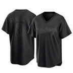 Choea P.Pirates #8 Willie Stargell Player Black Fashion Home Game Stitched Jerseys