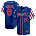 Choea P.Pirates #8 Willie Stargell Player Royal 2025 Independence Day Vapor Premier Limited Stitched Jerseys