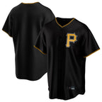 Choea P.Pirates Blank Player Black Alternate 2025 Home Game Stitched Jerseys