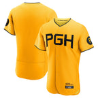 Choea P.Pirates Blank Player Gold City Connect Home Limited Stitched Jerseys