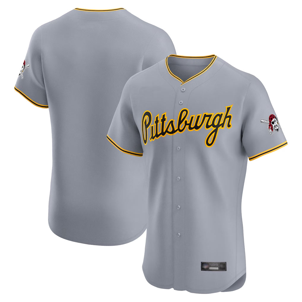 Choea P.Pirates Blank Player Gray Road Home Limited Elite Stitched Jerseys
