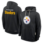 Choea P.Steelers Blck LOGO Pullover Hoodies Limited Blank Player Stitched Jerseys