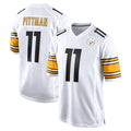 Choea P.Steelers #11 Michael Pittman Jr. Player White Home Game Stitched Jerseys