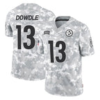 Choea P.Steelers #13 Rico Dowdle Player Arctic Camo Limited Salute To Service Home Game Stitched Jerseys