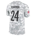 Choea P.Steelers #24 Joey Porter Jr. Limited Salute to Service Stitched Jerseys
