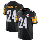 Choea P.Steelers #24 Joey Porter Jr. Player Black Limited Vapor Untouchable Home Game Stitched Jerseys